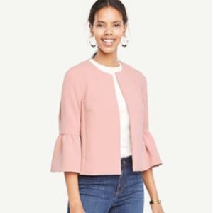 Ann Taylor Trumpet Sleeve Jacket